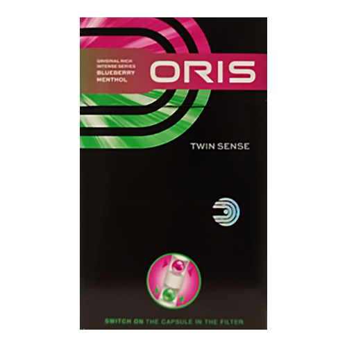 Сигареты Oris Twin Sense Blueberry Menthol King Size